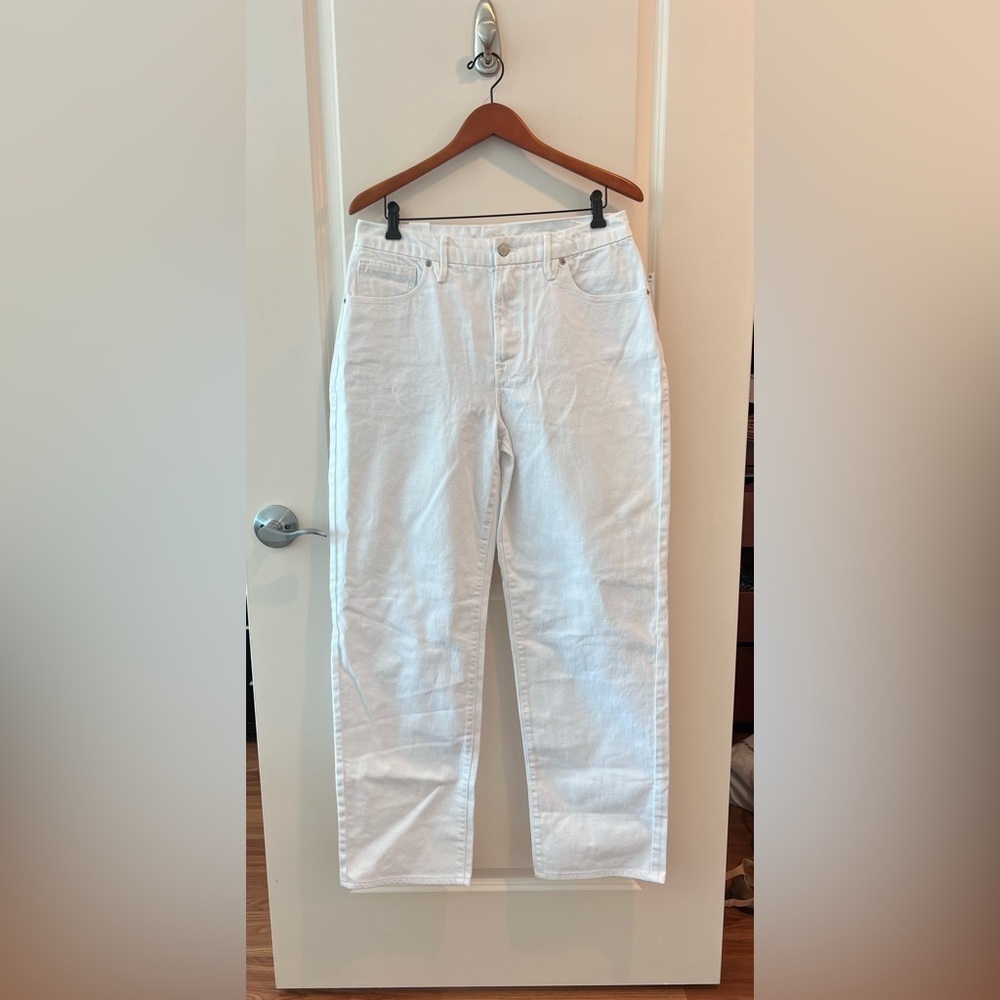 GOOD AMERICAN WHITE JEANS NWT